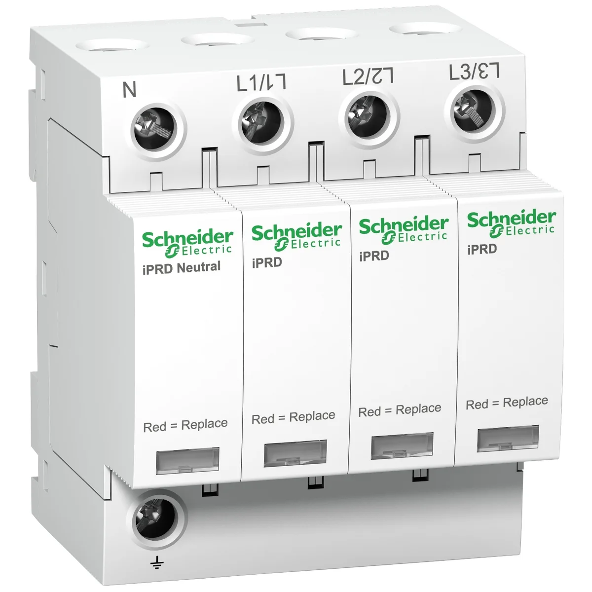 iPRD20 modular surge arrester - 3P + N - 350V