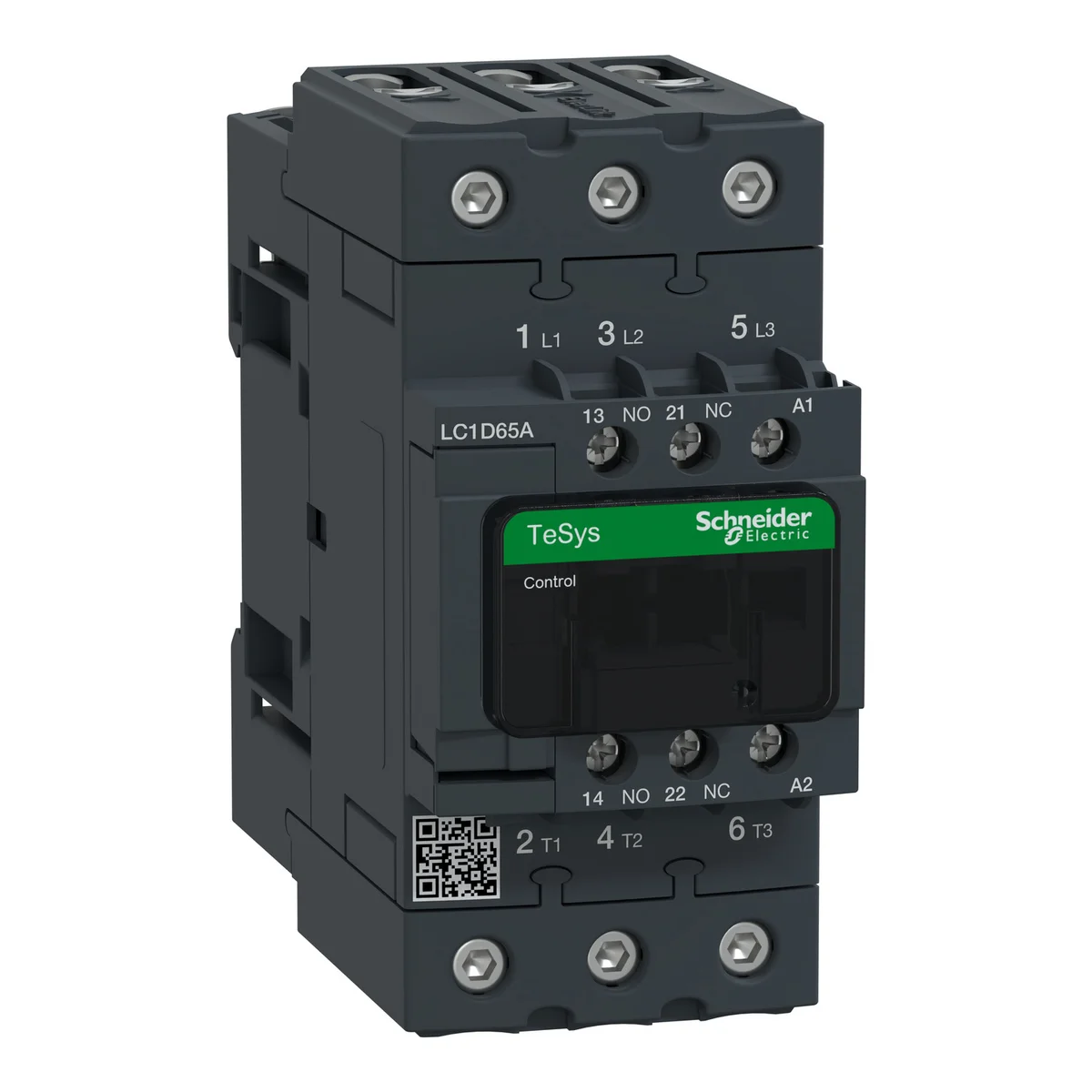 TeSys D contactor - 3P(3 NO) - AC-3 - <= 440 V 65 A - 220 V AC 50/60 Hz coil