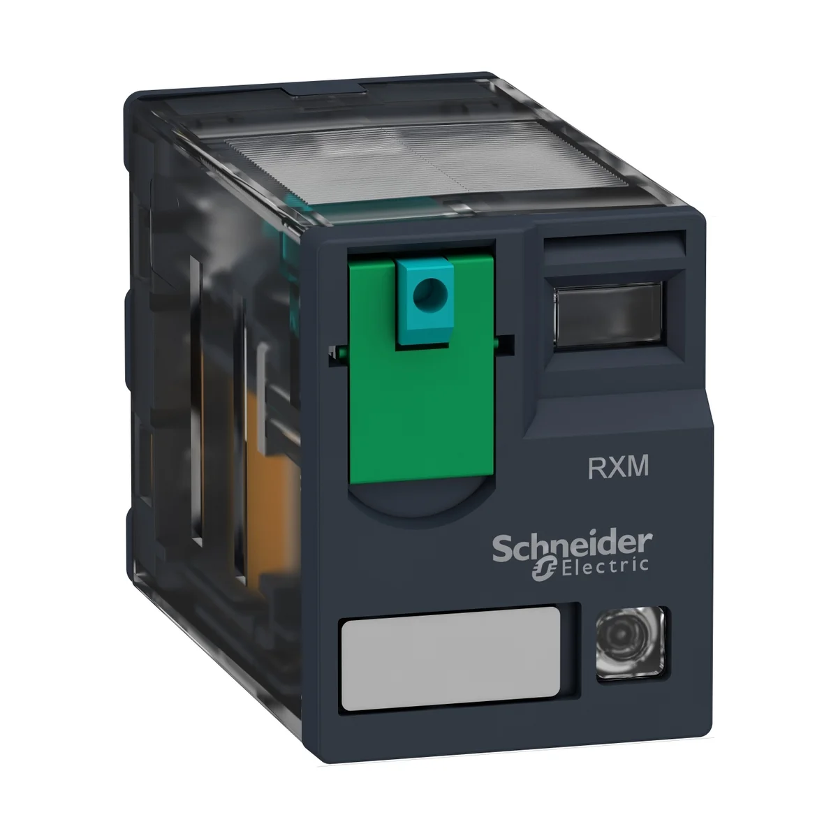 Miniature Plug-in relay - Harmony RXM 4 C/O 110 V DC 6 A with LED
