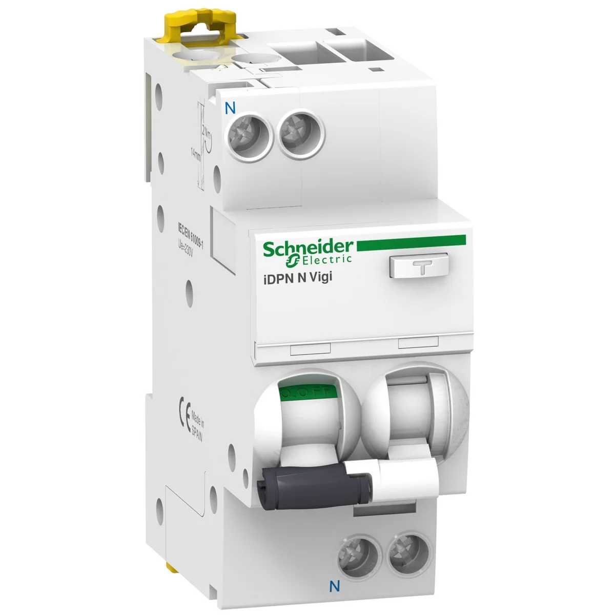 Acti 9 iDPN N Vigi - RCBO - 1P+N - 32A - C Curve - 6000A - 300mA - type AC