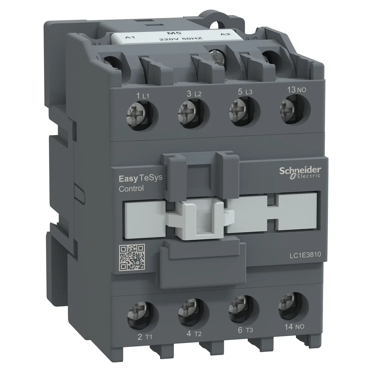Easy TeSys contactor 3P(3 NO) - AC-3 - <= 440 V 38A - 220 V AC coil