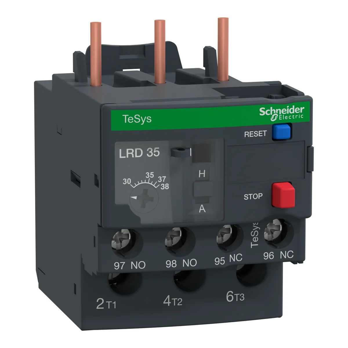 TeSys LRD thermal overload relays - 30...38 A - class 10A