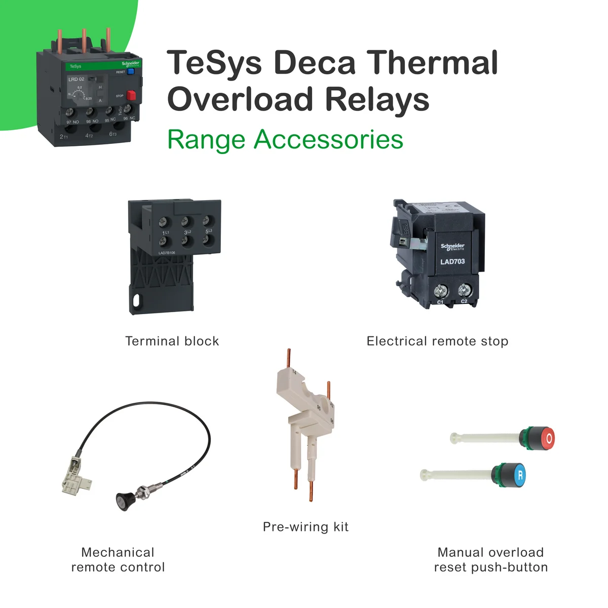TeSys LRD thermal overload relays - 30...38 A - class 10A 2