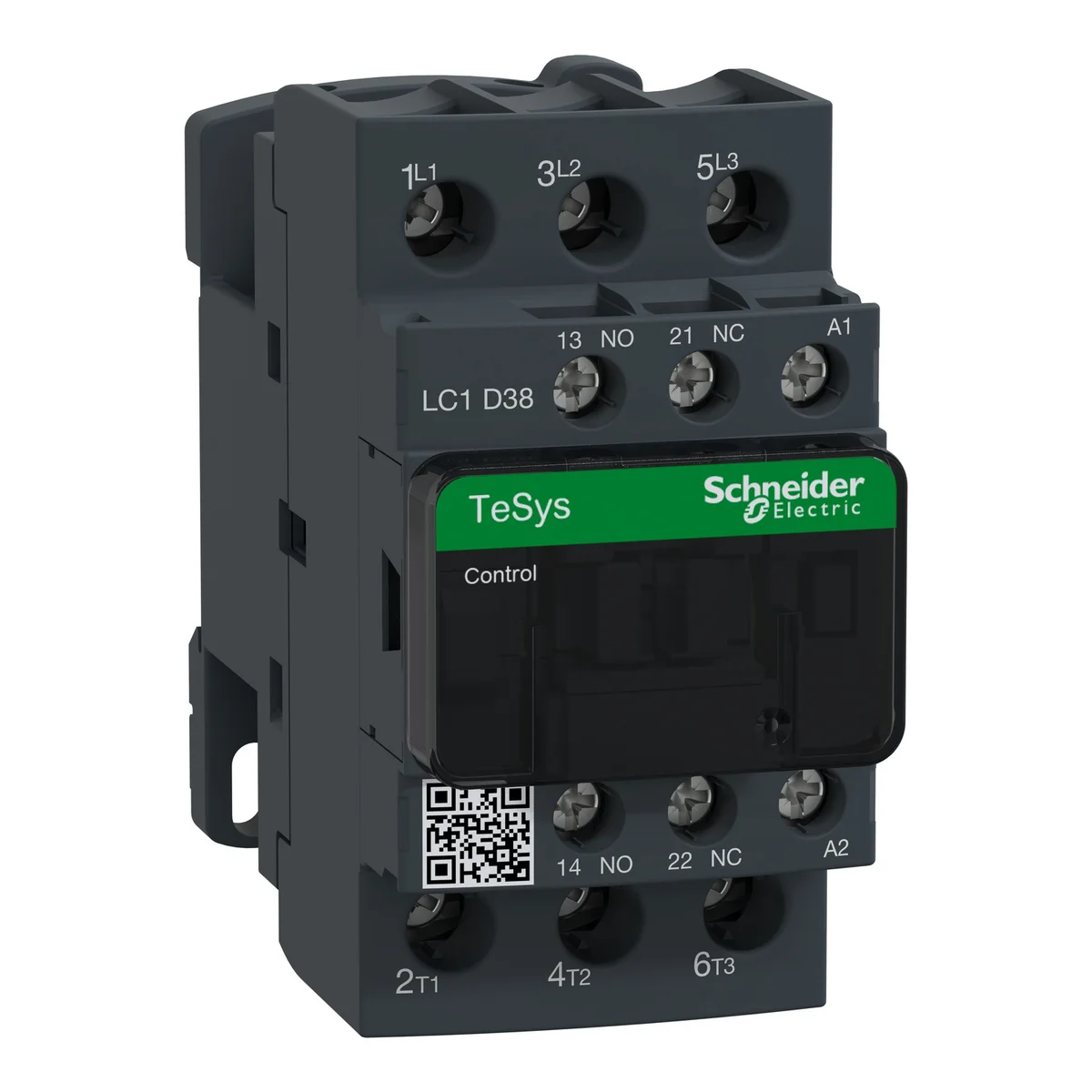 TeSys D contactor - 3P(3 NO) - AC-3 - <= 440 V 38 A - 110 V AC 50/60 Hz coil