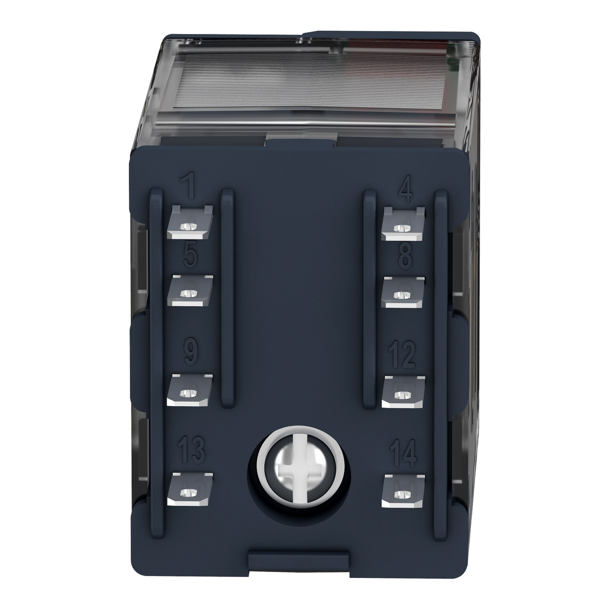 Miniature Plug-in relay - Harmony RXM 2 C/O 48 V AC 12 A with LED 4
