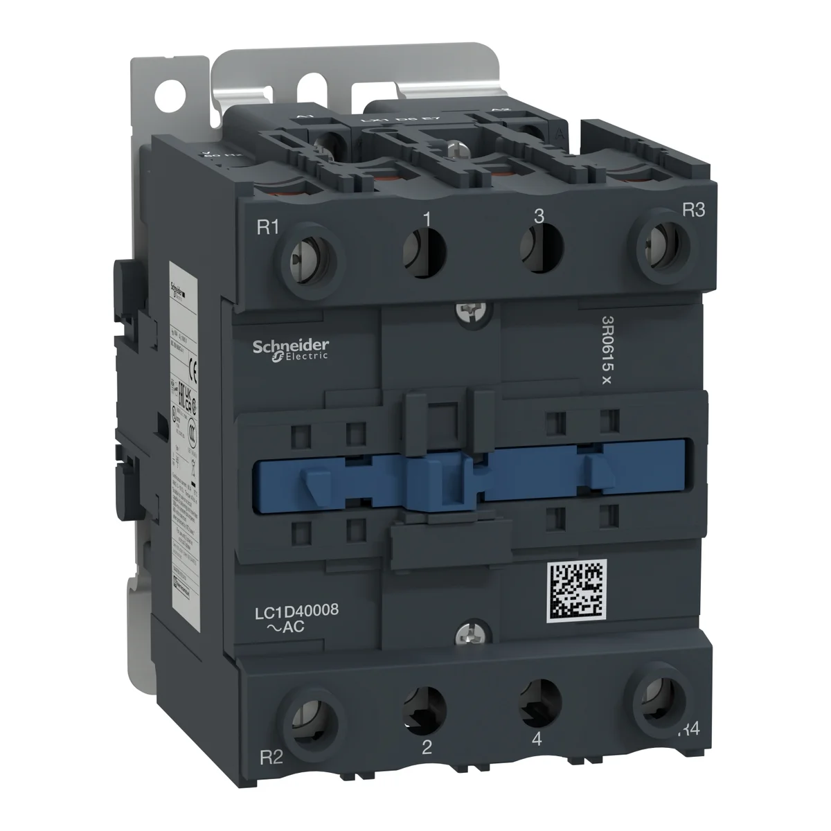 TeSys D contactor - 4P(2 NO + 2 NC) - AC-1 <= 440 V 60 A 220 V AC 50/60 Hz coil